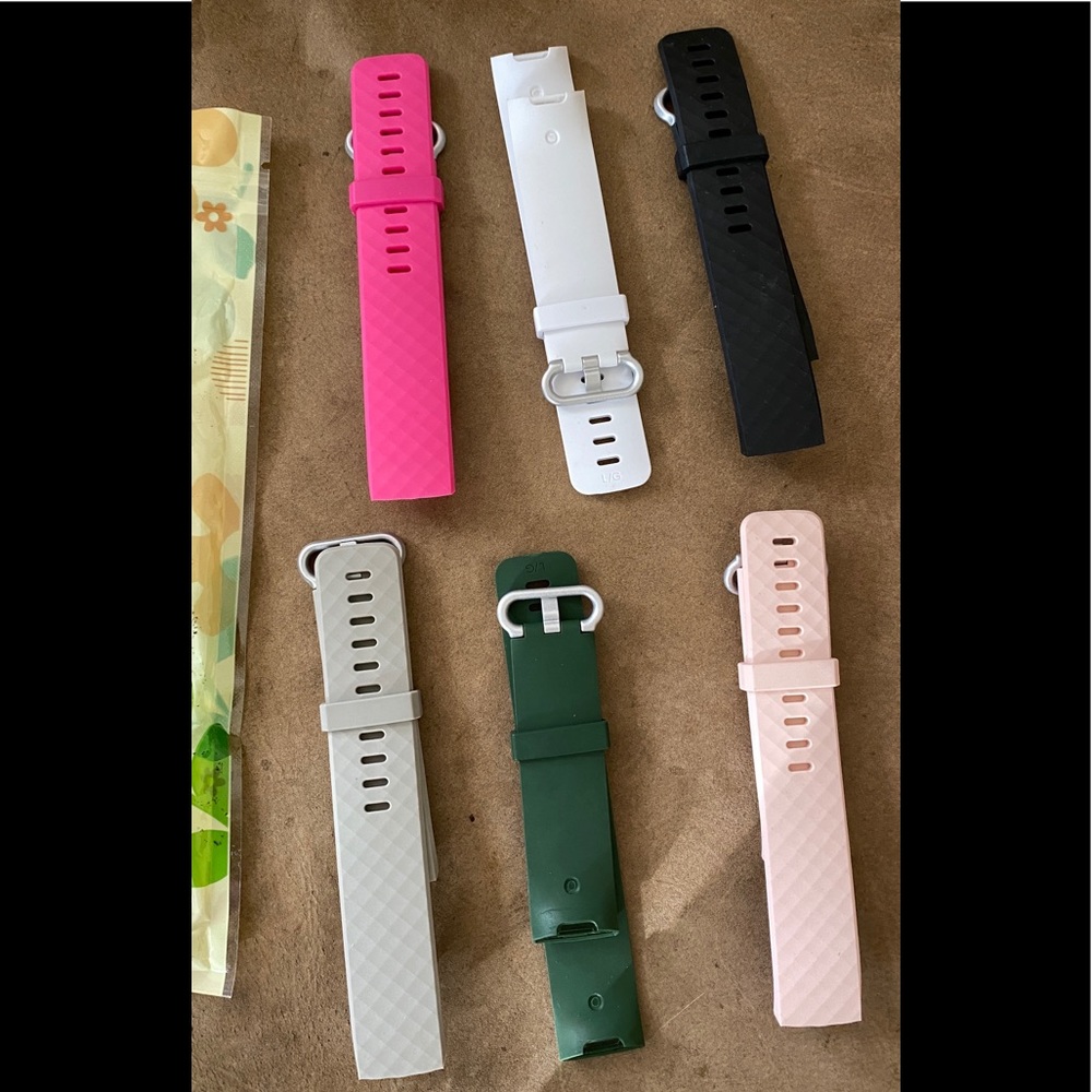 Fitbit charge 3 bands and charger cable